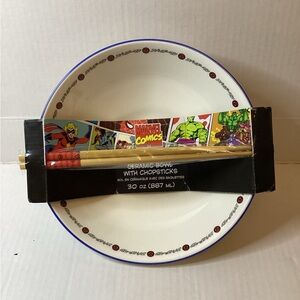 Marvel Spider ManComics Group | 30 Ounce (887 ml) Ramen Bowl With Chopsticks